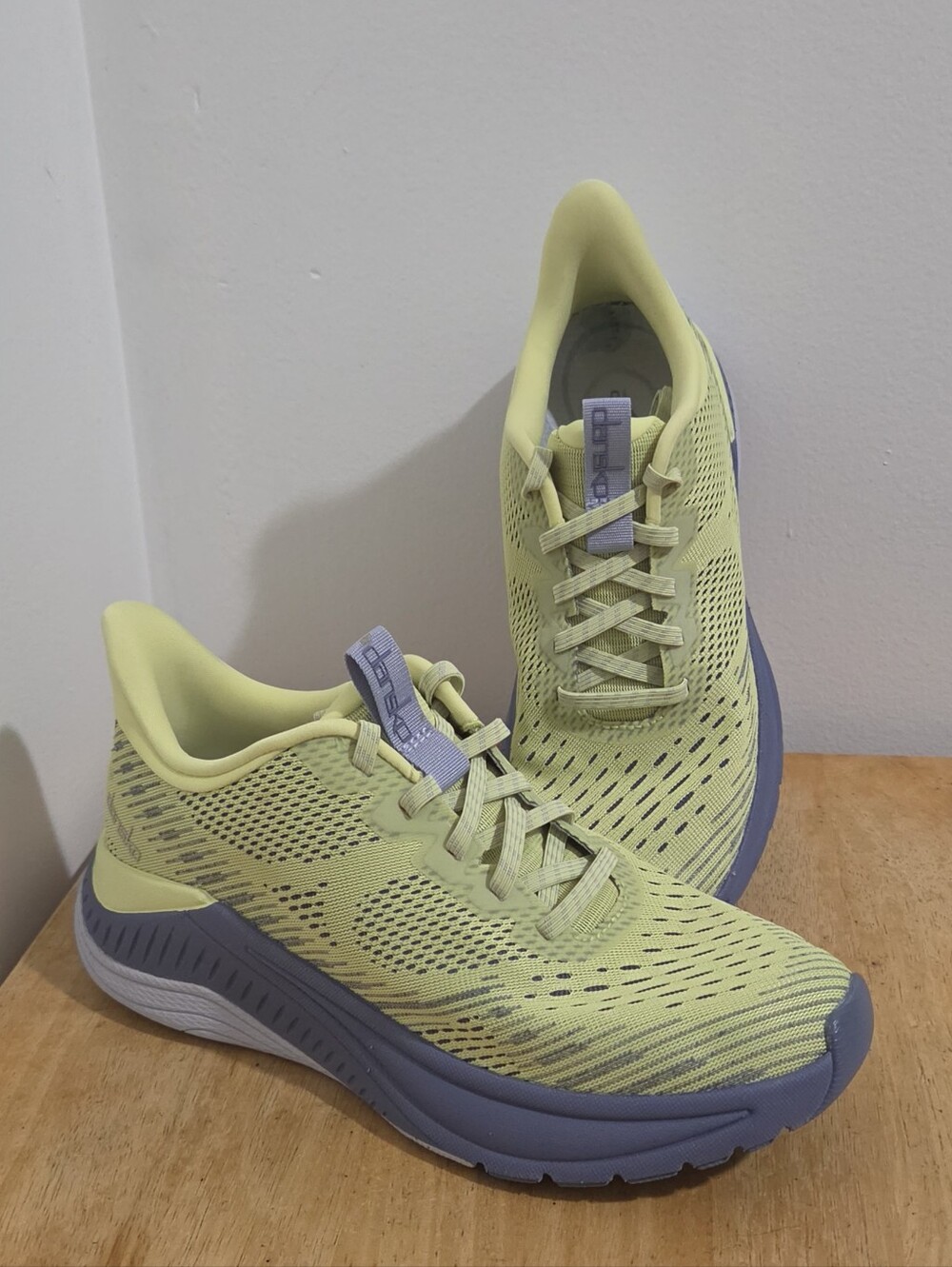 Dansko Peony Women Yellow Mesh Running Shoes Size 37 (US 6.5/7)